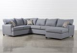 Left Facing Sectional sofa 3 Piece Leather Sectional sofa with Chaise Best 50 New Cream