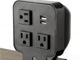 Lew Floor Receptacles Three Power Outlet 2 Usb Ports Desktop Portable Power Thinking Of