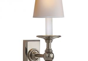 Library Light Fixture Studio Classic Single Library Sconce In Polished Nickel by Visual