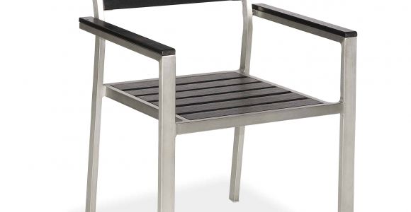 Lifetime Hard Plastic Chairs Ch C051 Stainless Steel Frame Plastic Wood top Outdoor Chair