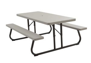 Lifetime Plastic Tables and Chairs Picnic Tables Amazon Com