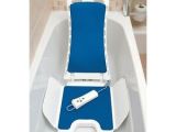 Lift Chairs for Bathtubs White Bellavita Automatic Bath Tub Lift Folding Back Drive