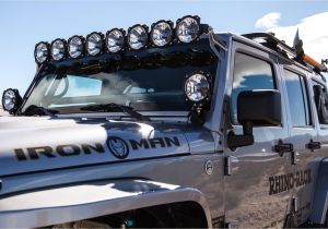 Light Bar for Jeep Cherokee Kc Hilites Gravity Led Pro6 Modular Expandable and Adjustable Led