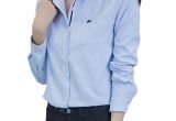 Light Blue button Up Shirt Womens 2016 New Autumn Women Blouses Shirt Elephant Print All Match Blusas