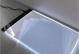 Light Board for Drawing A4 Led Light Stencil Copy Painting Pad Board Usb Cable Eu Plug Black