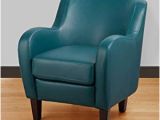Light Brown Leather Accent Chair Amazon A Bonded Leather Teal Turquoise Arm Tub Chair