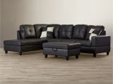 Light Brown Leather Sectional andover Mills Russ Sectional with Ottoman Reviews Wayfair