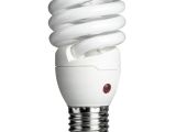 Light Bulb with Two Prongs Philips Energy Saver Dusk to Dawn Compact Fluorescent Twister A19
