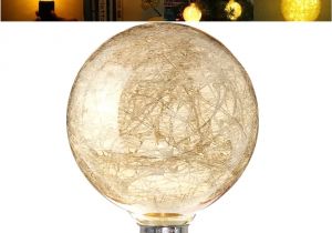 Light Bulbs On A String E27 G95 Vintage Led Warm White Fairy String Light Bulb Filament Lamp