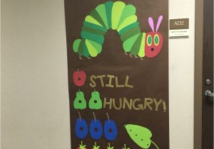 Light Covers for Classroom the Very Hungry Caterpillar Door Decoration Slp Life Pinterest
