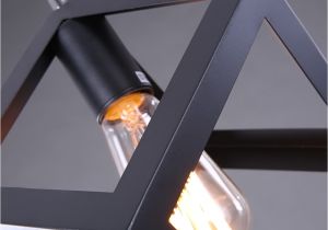 Light Cube Aliexpress Com Buy Metal Cube Cage Lampshade Lamp Pendant Lights