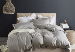 Light Down Comforter Aliexpress Com Buy Winlife Korean Ruffle Lace Bedding Set Light
