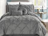 Light Down Comforter Chezmoi Collection Sydney Pinched Pleat Pintuck Bedding Comforter