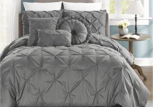 Light Down Comforter Chezmoi Collection Sydney Pinched Pleat Pintuck Bedding Comforter