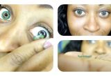 Light Gray Contacts Fastest Way to Apply Contacts Rainbow Greenish Blue Contacts