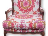 Light Pink Fluffy Chair Boho Chic Open Arm Bergere Chair by Fremarc Open Arms Arms and Boho