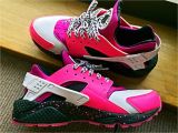 Light Pink Huaraches Nike Air Huarache Rxl Custom Peach Pink White Black Trainer