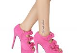 Light Pink Suede Pumps Legzen Sexy Sandals Faux Suede Platform Open toe Thin High Heels