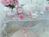 Light Pink Table Cloth Shabby Chic Gray with Pale Pink High Lights Coffee Table Pink