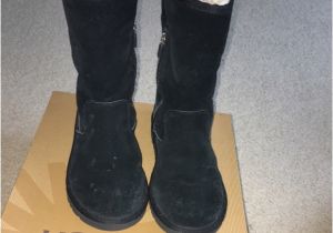Light Pink Uggs Tall Black Uggs Zipper Close A Little Discoloration but Otherwise In