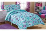 Light Purple Comforter Set butterfly Room Collection Walmart Com