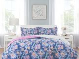 Light Purple Comforter Set Nicole Miller Nicole Miller Kids 7 Piece Queen Floral Comforter Set