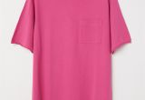 Light Purple Shirt Womens T Shirt with Chest Pocket Light Yellow Hm Us