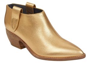 Light Tan Booties A Minimalist Profile and A Low Curved Heel Give the Dorie Bootie An