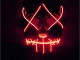 Light Up Masks for Raves Amazon Com Halloween Mask Led Light Up Funny Mask From the Purge