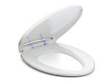Light Up toilet Seat Bath Royale Superior Elongated toilet Seat with Cover and Nightlight