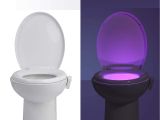 Light Up toilet Seat toilet Bowl Light Universal Motion Activated Light Led Go and Glow