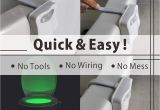 Light Up toilet Seat toilet Bowl Light Universal Motion Activated Light Led Go and Glow