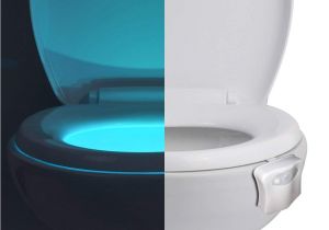 Light Up toilet Seat toilet Bowl Light Universal Motion Activated Light Led Go and Glow