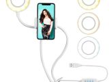 Light Up when Phone Ringing 2018 Ring Light Table Lamps for Cell Phone Holder with Selfie Ring