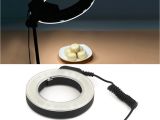 Light Up when Phone Ringing Professional Round 48 Led Ring Flash Light Photography for Canon for