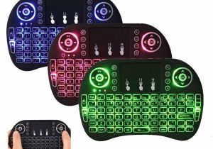Light Up Wireless Keyboard Mini I8 Fly Air Mouse 2 4g Wireless Gaming Backlit Keyboard Remote