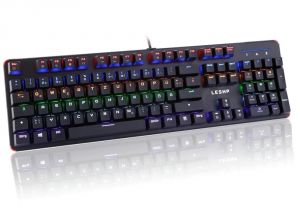 Light Up Wireless Keyboard Usb Wired 105 Keys Illuminated Professional Game Gaming Office