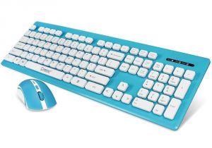 Light Up Wireless Keyboard Zerodate X1600 2 4ghz Fashion Wireless Keyboard and Mouse Suit with