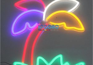 Light Up Word Signs 2018 Custom Business Neon Signs Handcraft Palm Tree Cool Neon