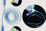 Lighted Charging Cable Usa Usb Charger Cable Fit for iPhone 5 5 6 Led Light Up Glow Data