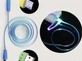 Lighted Charging Cable Usa Usb Charger Cable Fit for iPhone 5 5 6 Led Light Up Glow Data