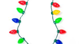 Lighted Christmas Necklace Amazon Com Gloworks Flashing Christmas Bulb Necklace toys Games