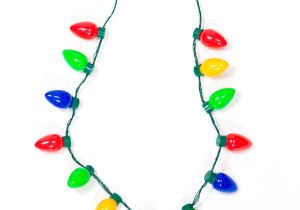 Lighted Christmas Necklace Amazon Com Gloworks Flashing Christmas Bulb Necklace toys Games