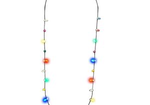 Lighted Christmas Necklace Amazon Com Light Up Led Christmas Holiday Mini Bulb Necklace toys