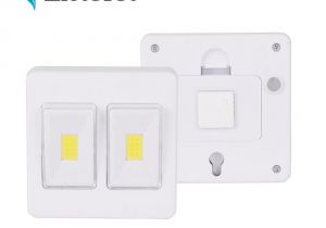 Lighted Dimmer Switch Magnetic Ultra Bright Mini Cob Led Wall Light Switch Night Light