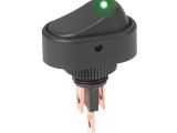 Lighted Dimmer Switch Single Pole toggle Switch Small 12v Lighted Car Led toggle Switches