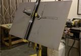 Lighted Drawing Table Draughtsmans Architects Drafting Board Drawing Industrial Technical