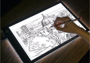 Lighted Drawing Table Online Cheap Led Lighted Drawing Board Ultra A4 Drawing Table Tablet