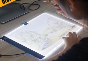 Lighted Drawing Table Ultra Thin A4 Led Light Pad Artist Tattoo Stencil Board Light Box