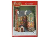 Lighted House Number Sign 1996 Dickens Collectibles towne Series Porcelain Lighted House 293